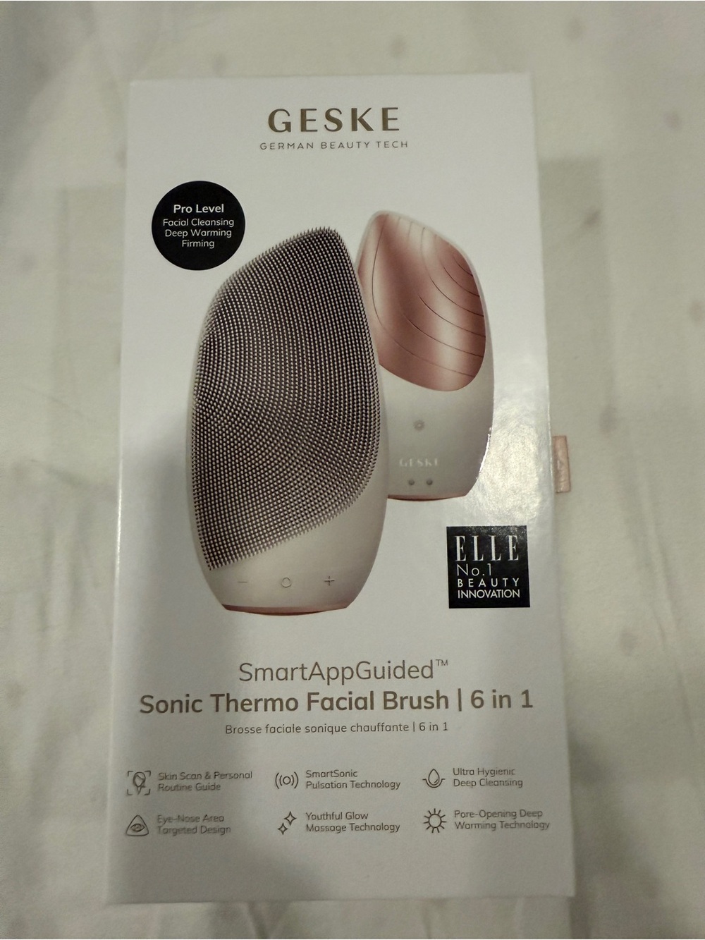 GESKE Sonic Thermo Facial Brush
6 in 1 Starlight